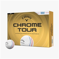 Callaway Chrome Tour Golf Balls, Triple Track