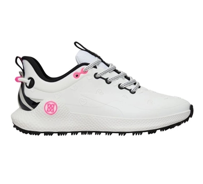 G/FORE Womens MG4+ O2 Embossed Heart G's Golf Shoes - Snow