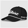 Titleist Tour Rope Adjustable Hat, Black/White