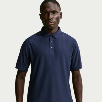 Nike Men's Dri-Fit Solid Polo, Navy