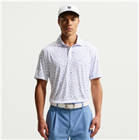 Nike Par Dri-FIT Golf Polo, White/Work Blue