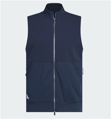 adidas Menâ€™s Ultimate365 Tour Full Zip Vest, Navy