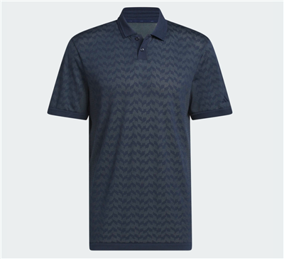adidas Men's Ultimate365 Tour Seamless Polo Shirt, Blue