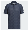 adidas Men's Ultimate365 Tango Print Climacool Polo Shirt,  Blue
