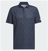 adidas Men's Ultimate365 Tango Print Climacool Polo Shirt,  Blue
