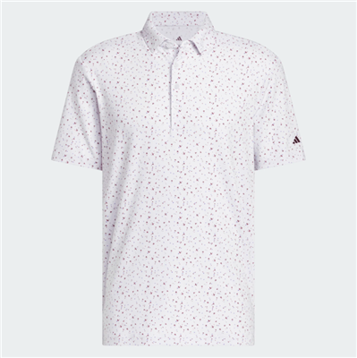 adidas Men's Ultimate365 Print Polo, White