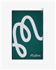 Malbon Golf Towel, Forest Green