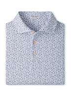 Peter Millar Ranch Water Performance Jersey Polo, White