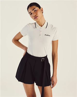 Malbon Women's Paloma Polo, White