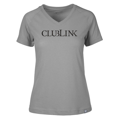 ClubLink Women's T-Shirt, Heather Pebble