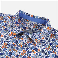 Swannies Men's Moss Polo, Cornflower