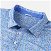 Swannies Men's Pebble Polo, Cornflower