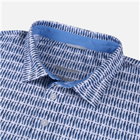 Swannies Men's Sardine Polo, Sky