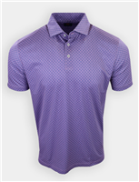 Donald Ross Men's Sebastian Polo, Plum