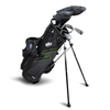 US Kids UL7 57" 5-Piece Stand Set, Black/Green