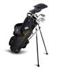 US Kids UL7 63" 7-Piece Stand Set, Black/Gold