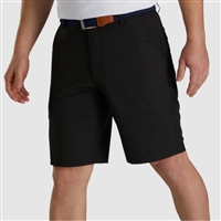 Menâ€™s Footjoy Tonal Print 9â€ Shorts,  Black