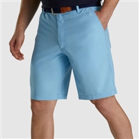 Menâ€™s Footjoy Tonal Print 9â€ Shorts,  Light Blue