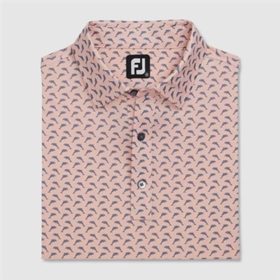 Footjoy Lisle Leaping Dolphins, Pink