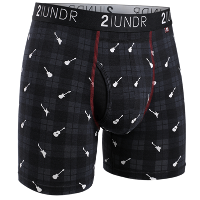 2UNDR Swing Swift Golf Boxer Brief - Rockin' Plaid