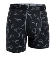 2UNDR Swing Swift Golf Boxer Brief - Black Tees