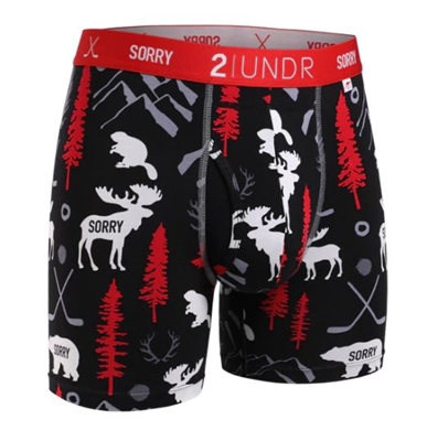 2UNDR Swing Swift Golf Boxer Brief - Sorry Eh