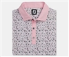 Footjoy Menâ€™s Primrose Print, Light Pink/White/Gravel