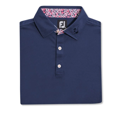 Footjoy Menâ€™s Primrose Trim Solid Lisle, Navy