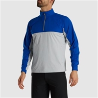 Footjoy Hydroknit Waterproof Pullover, Royal/Silver