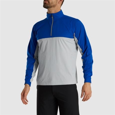 Footjoy Hydroknit Waterproof Pullover, Royal/Silver