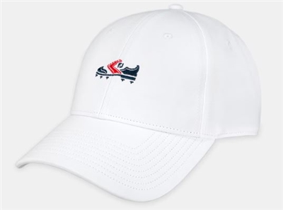 Footjoy Shoe Logo Performance Hat, White