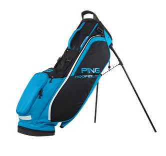 Ping Hoofer Lite Stand Bag, Black/Aqua