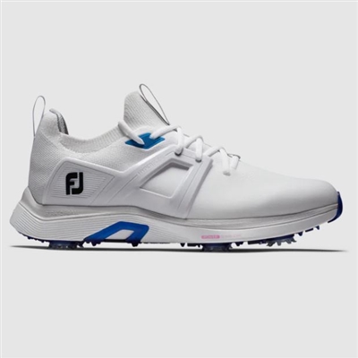 Footjoy Menâ€™s Hyperflex Golf Shoes, White/Blue