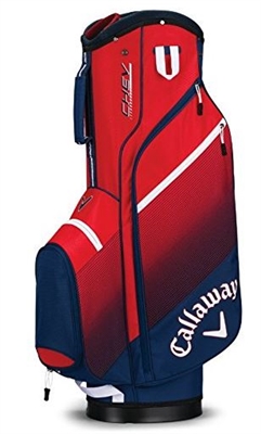 Callaway CHEV Cart Bag - Navy/Red/White