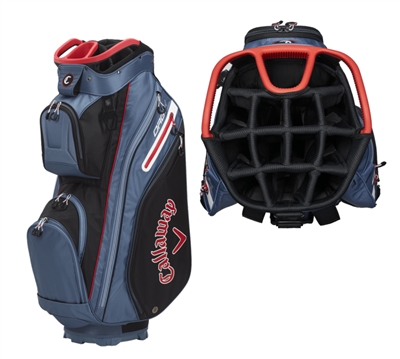 Callaway 2021 Org 14 Cart Bag, Black/Shale/Red