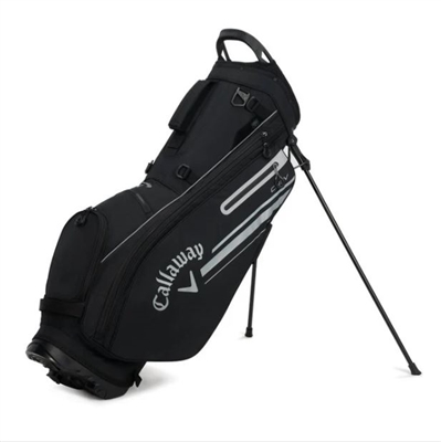 Callaway Golf Chev Stand Bag, Black/White