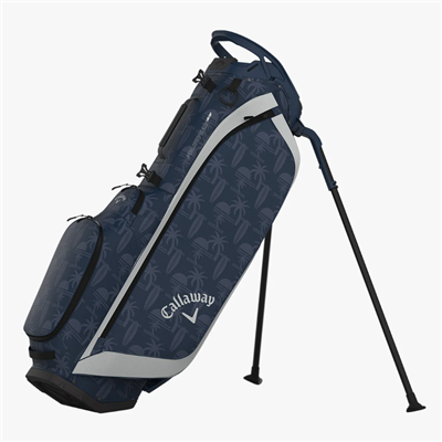 Callaway Fairway C Stand Bag, Navy/Sunset Palms/Silver