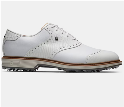 Footjoy Menâ€™s Premiere Wilcox Series, White/White