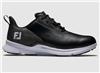 FootJoy Men's FJ Fuel Spikeless Golf Shoe, Black/White