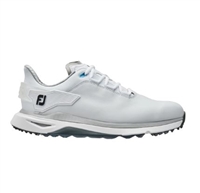 FootJoy Men's PROSLX Spikeless Golf Shoes, White/White