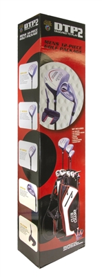 Club Champ DTP2 Men's 12 Piece Golf Package, Right Hand
