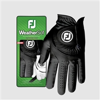 FootJoy Men's Weathersof Golf Glove, Black