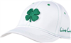 Black Clover Premium Clover 16 Fitted Hat, White/Green