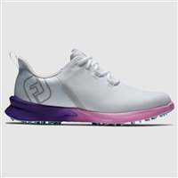 Footjoy Womenâ€™s Fuel Sport Golf Shoes, White/Purple