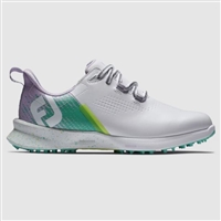 FootJoy Women's Fuel Golf Shoes, White/Green
