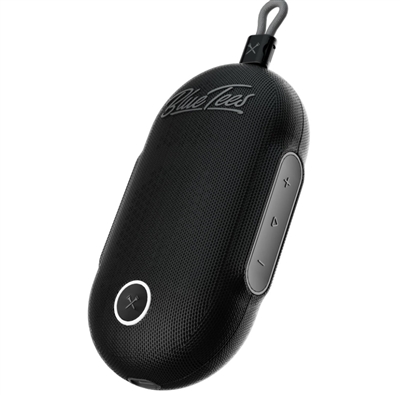 Blue Tees Player Go Golf GPS Speaker, Black