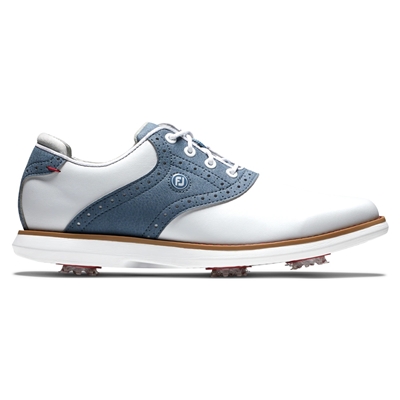 FootJoy FJ Traditions Women, White/Blue