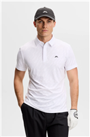 J.Lindeberg Men's Wilhelm Polo, White