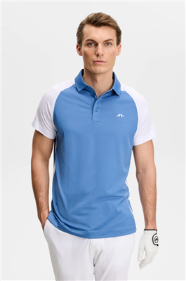 J.Lindeberg Men's Bruce Polo, Federal Blue