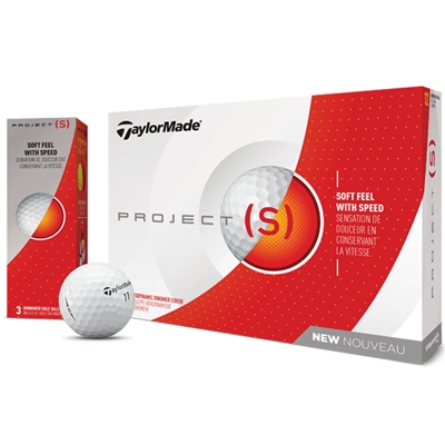 TaylorMade Project (s) Golf Ball - White